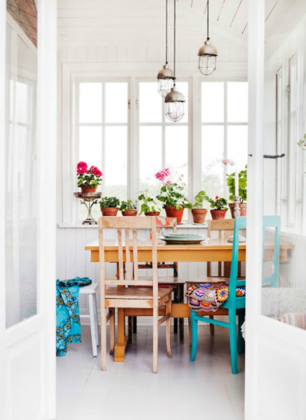 Thiết kế nội thất tuyệt đẹp với tường màu trắng 7 Thiết kế nội thất tuyệt đẹp với tường màu trắng 7